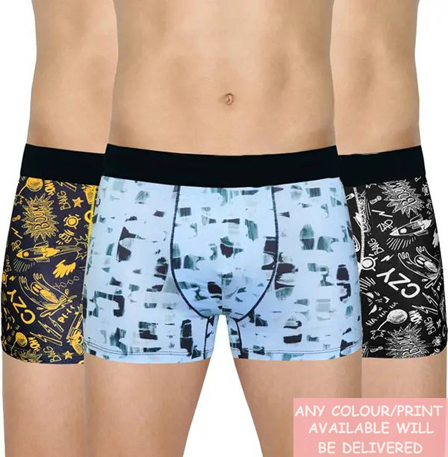Miss & Chief Boys Multicolor Brief Pack of 3 - Image 1