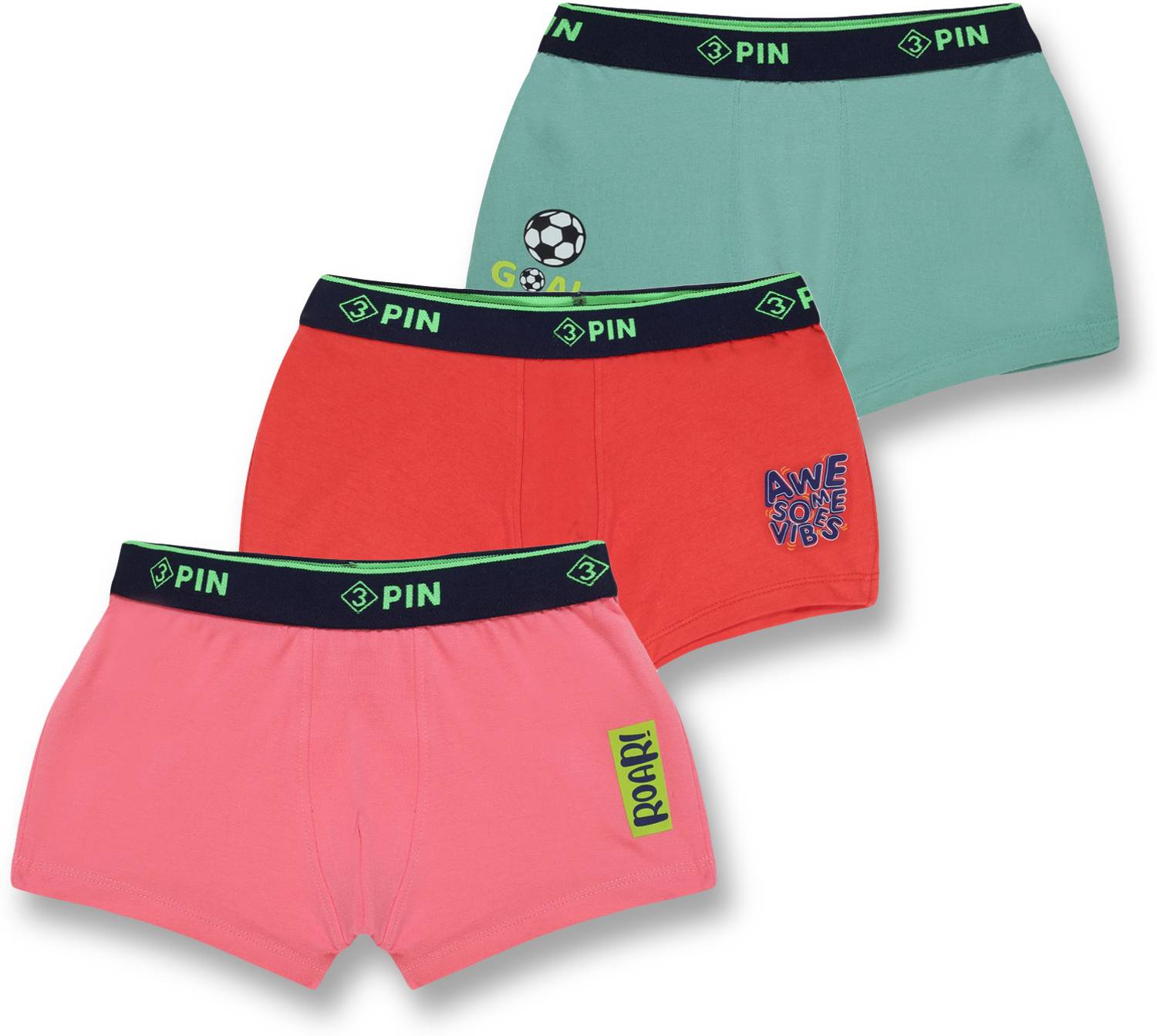 3Pin Brief For Boys
