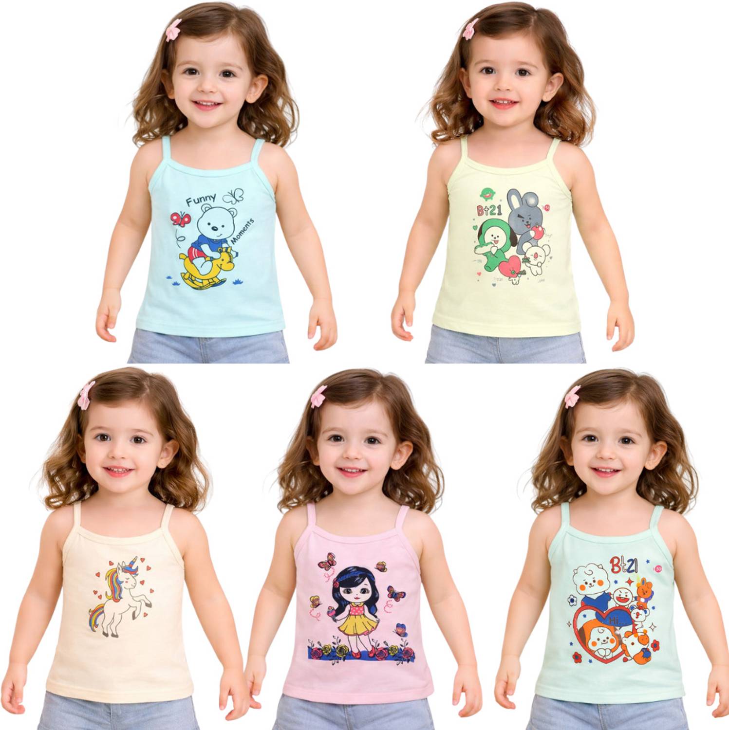 Chiclift Camisole For Baby Girls