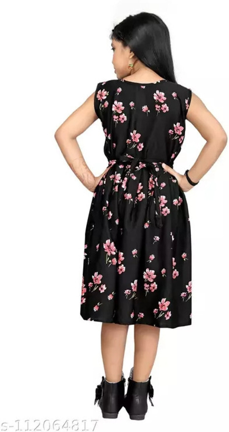 Image of LUCY Girls Calf Length Casual Dress