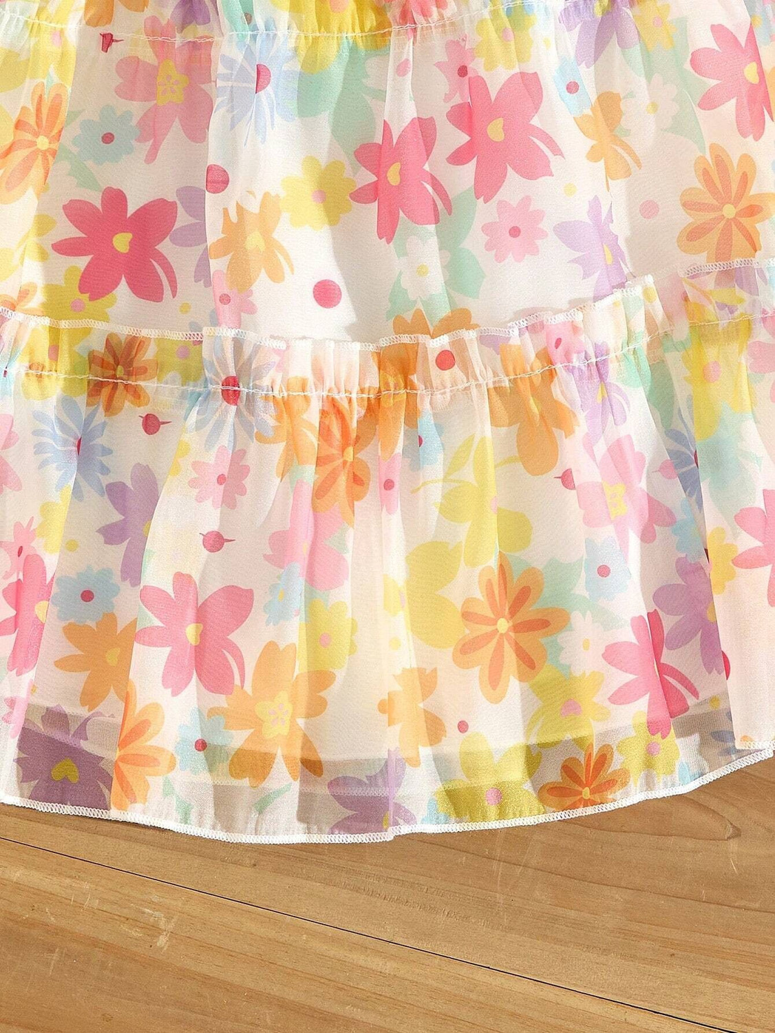 Image of PURNKAMAAY TRENDZ Baby Girls Below Knee Casual Dress