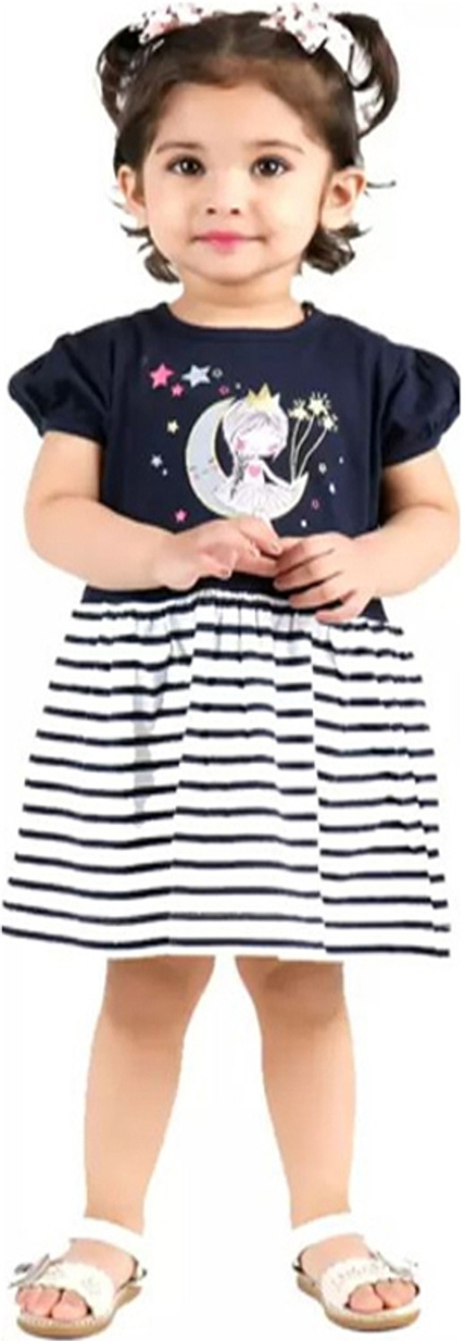Image of Cute N Tight Indi Baby Girls Midi /Knee Length Casual Dress