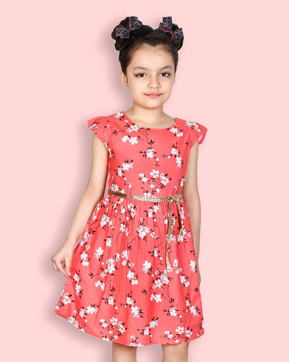 ADDYVERO Girls Midi/Knee Length Casual Dress
