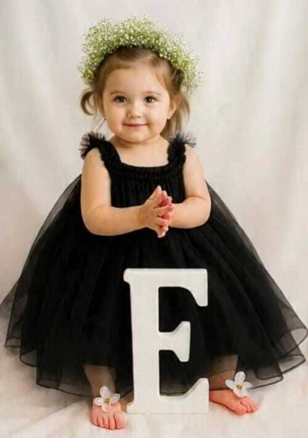 BM7STAR Girls Midi/Knee Length Festive/Wedding Dress