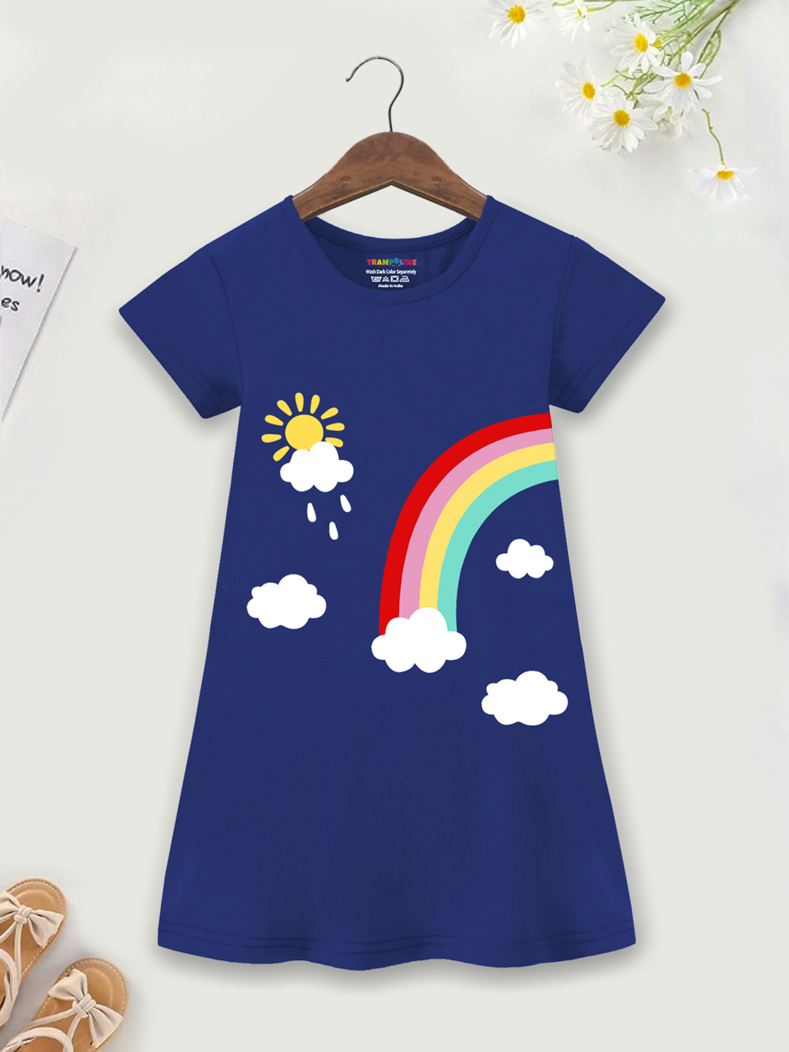 Image of Trampoline Indi Girls Midi /Knee Length Casual Dress