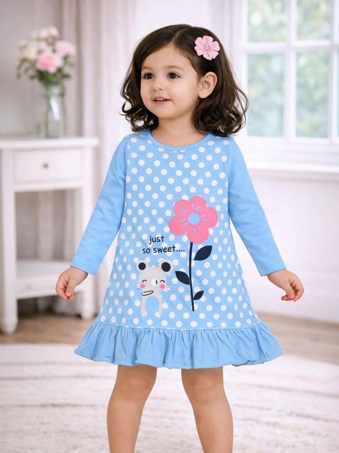 BodyCare Indi Girls Above Knee Casual Dress
