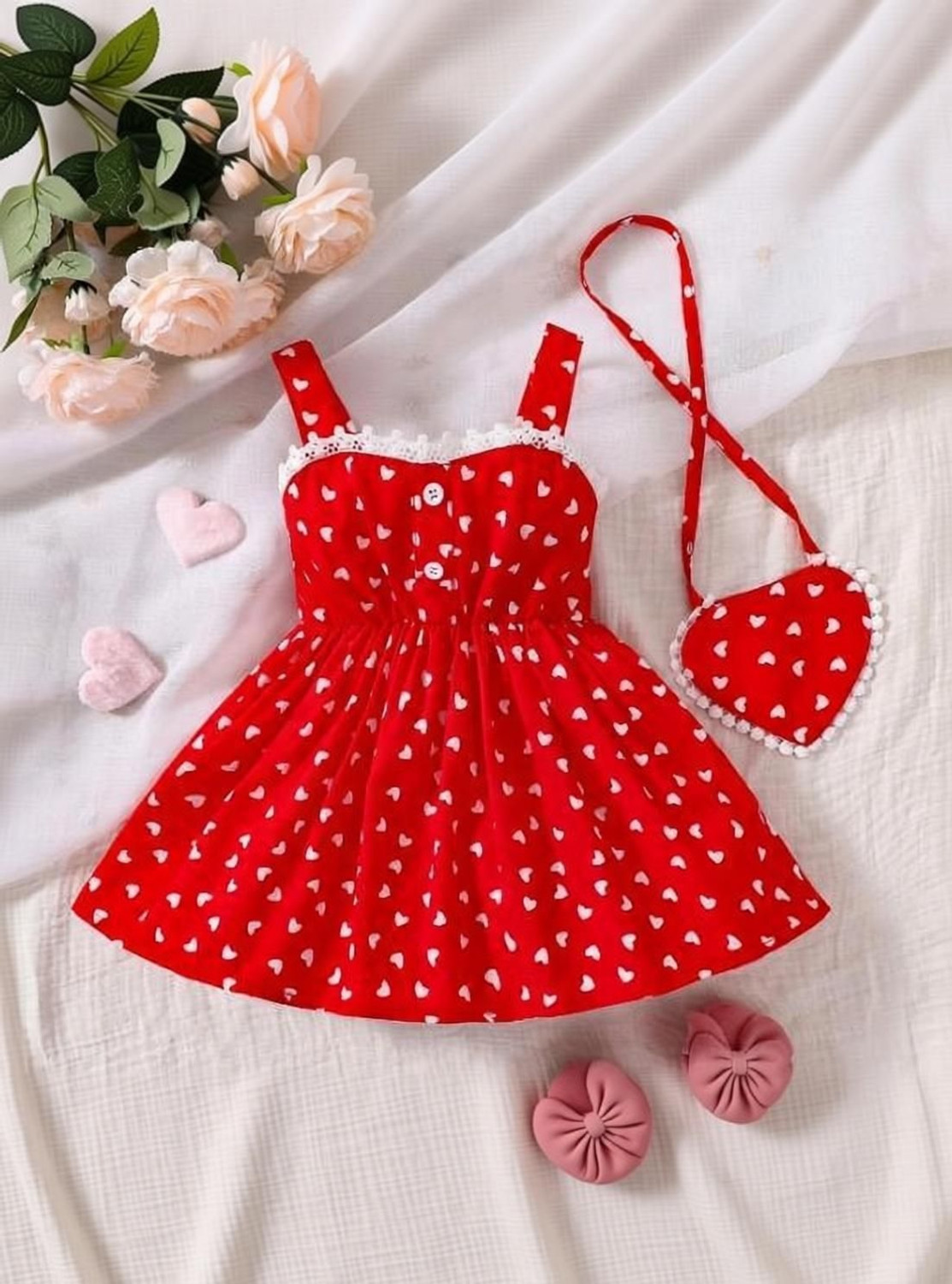 Image of Kidszone Girls Above Knee Casual Dress
