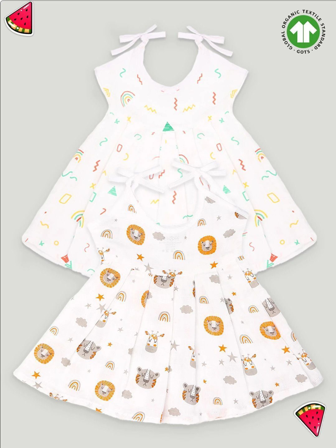 Image of Kidbea Indi Baby Girls Midi /Knee Length Casual Dress