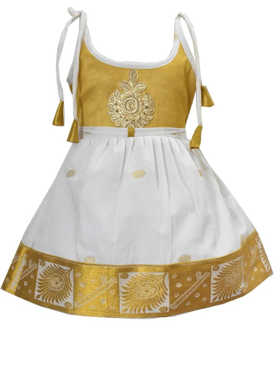 Amirtha Fashion Indi Girls Midi/Knee Length Casual Dress