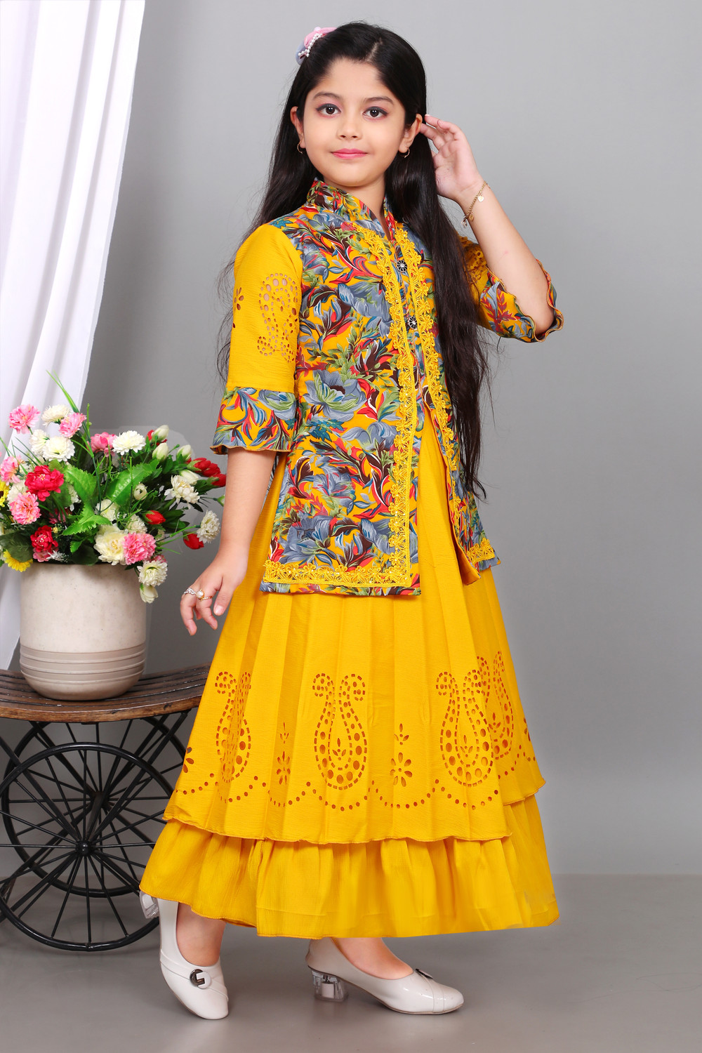 Image of Mdmongaldresses Girls Maxi /Full Length Party Dress
