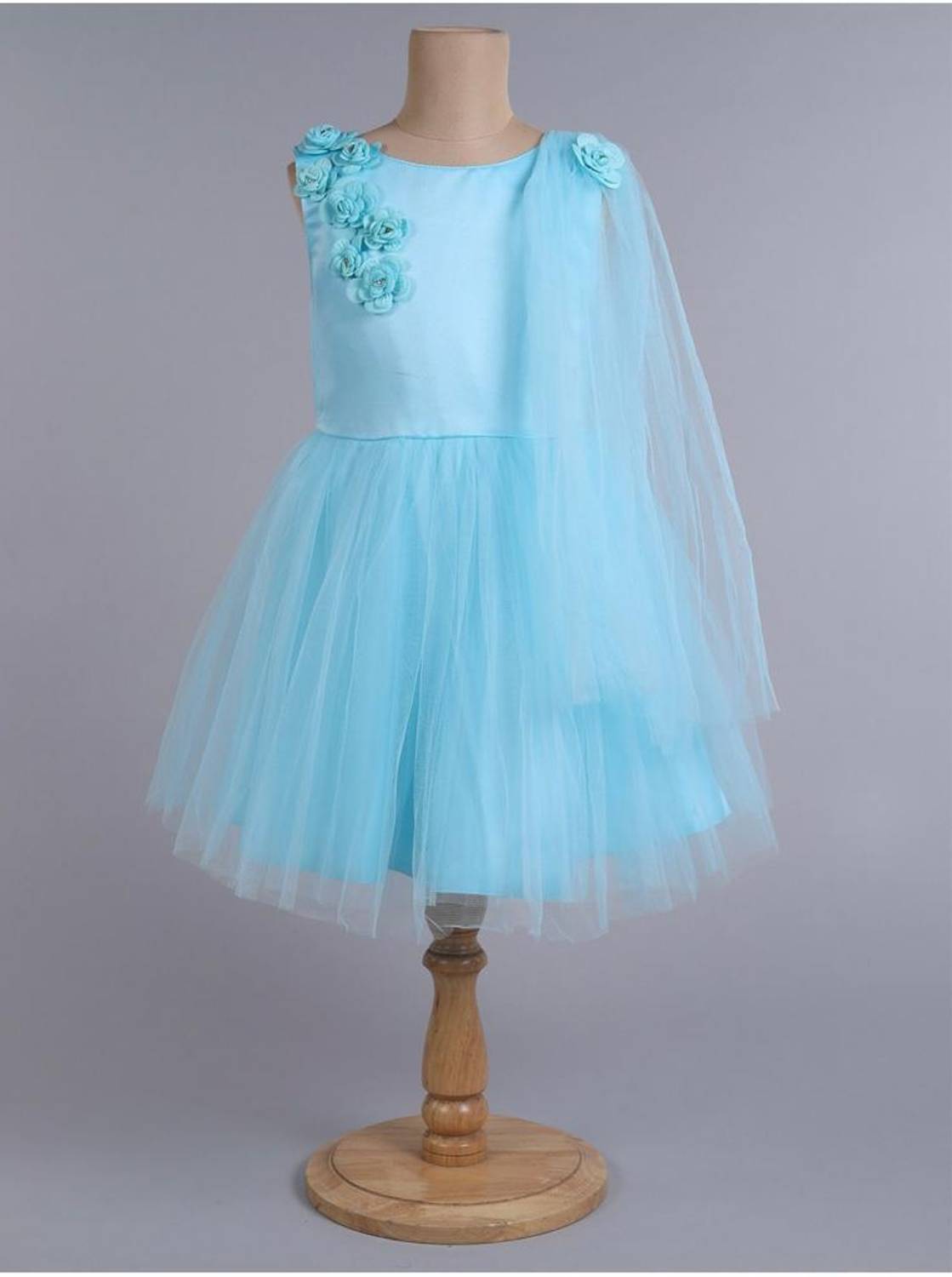 AVSAR TRENDZ Girls Midi/Knee Length Festive/Wedding Dress
