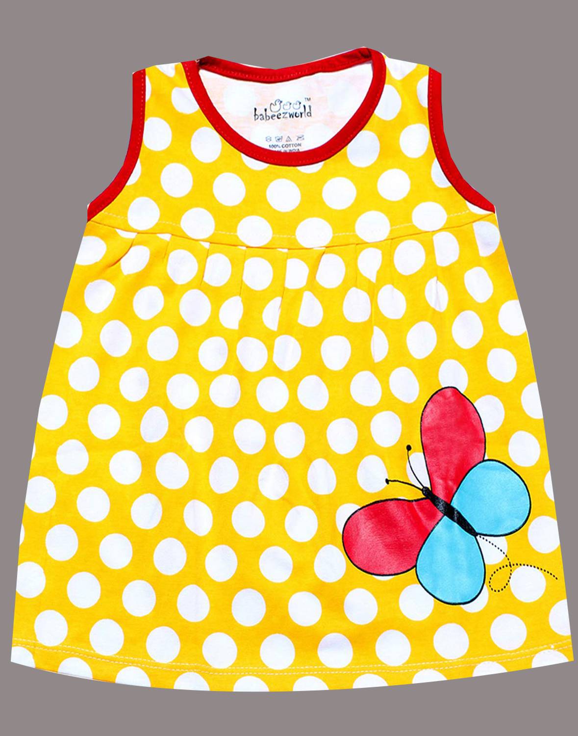 babeezworld Baby Girls Midi/Knee Length Casual Dress