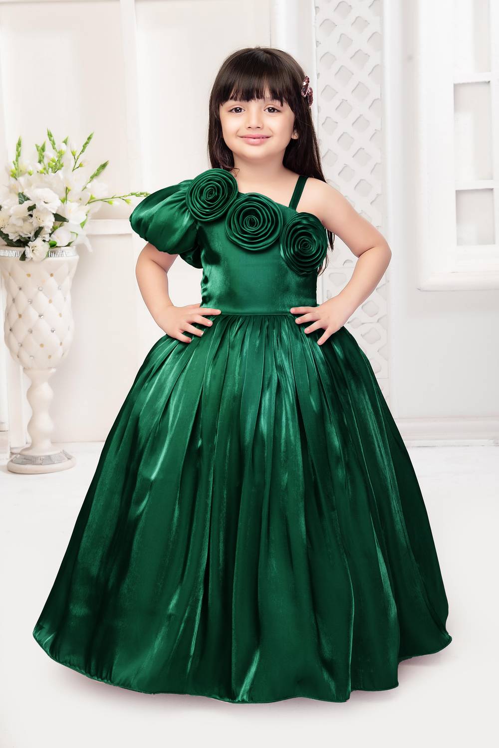 BLUEBARIC Girls Maxi/Full Length Party Dress