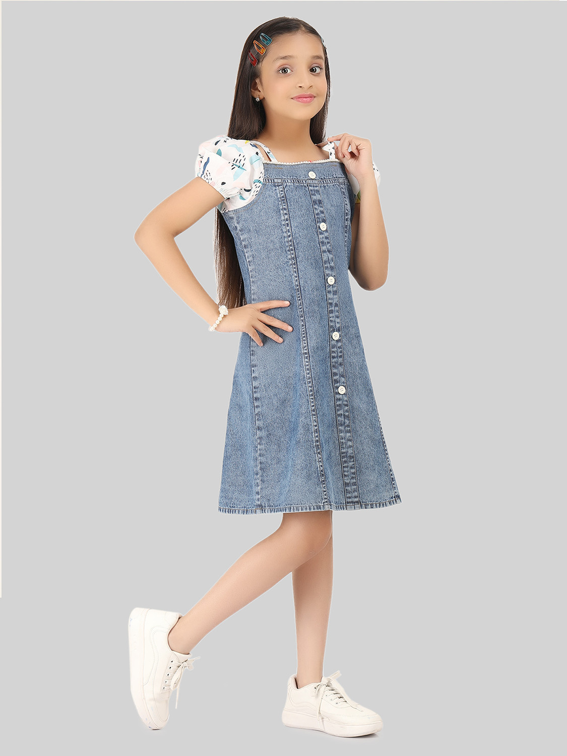 Image of Being Naughty Girls Midi /Knee Length Casual Dress