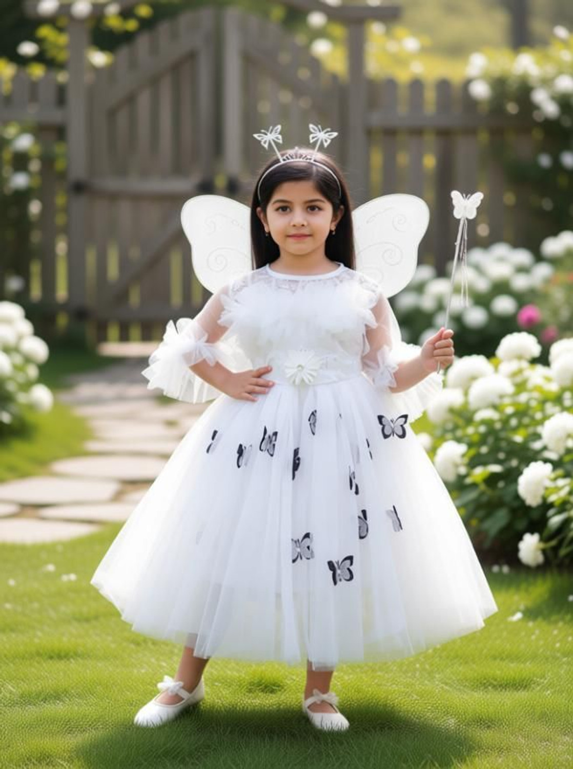 Image of VILLATA FASHION Girls Maxi /Full Length Party Dress