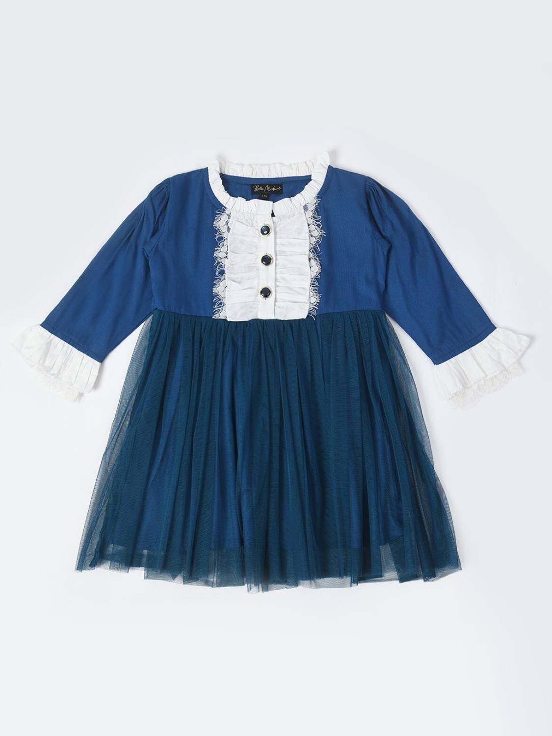 Bella Moda Girls Midi/Knee Length Casual Dress