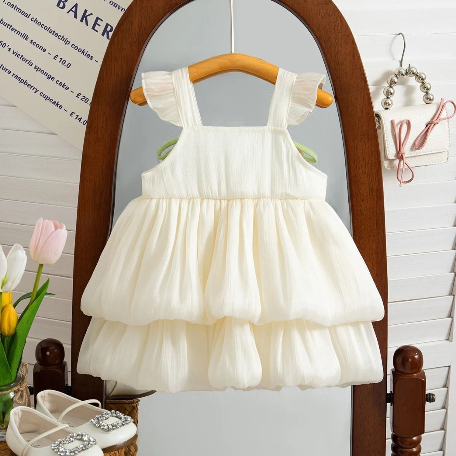 Image of MYTEX FASHION Indi Girls Below Knee Party Dress