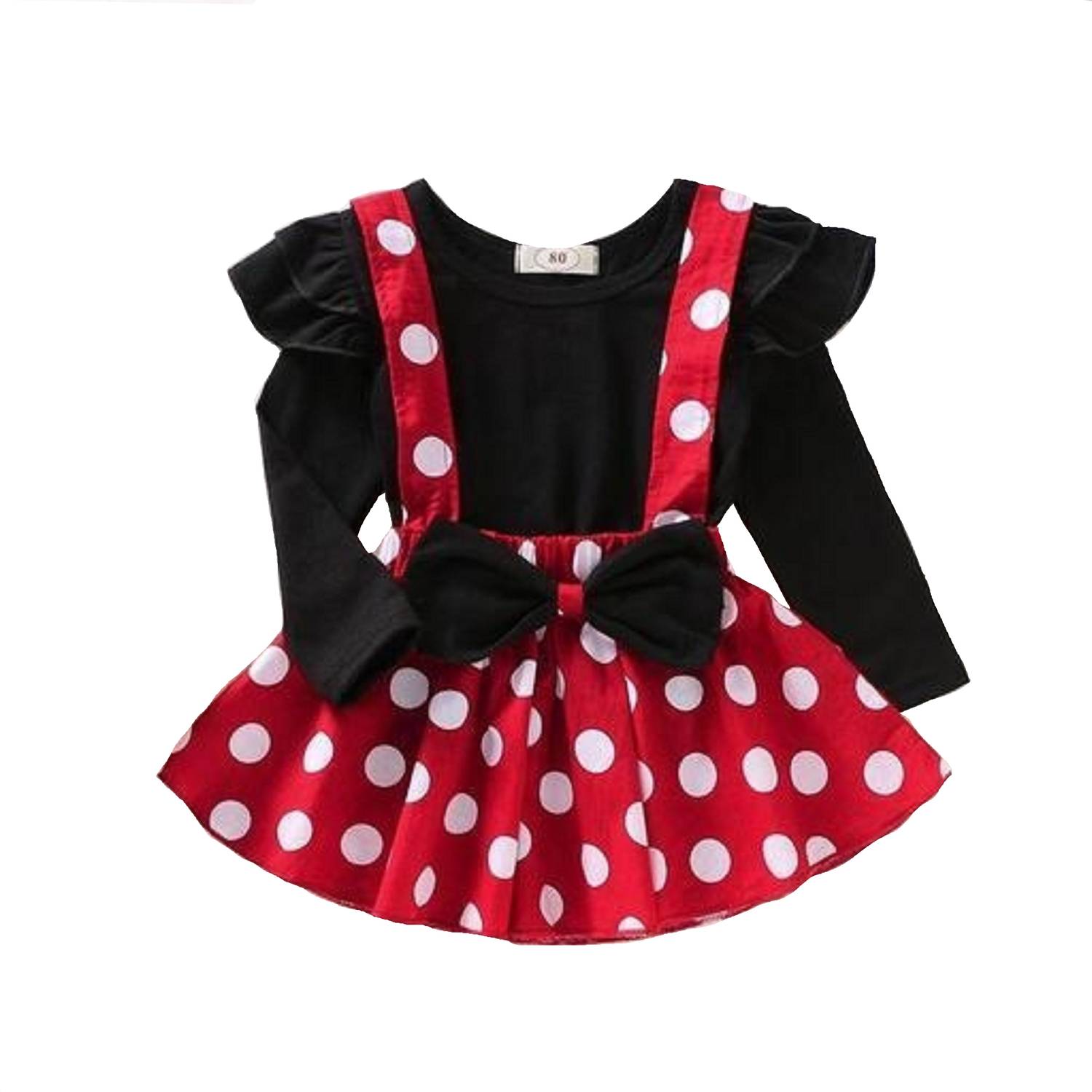 BHOOLKU Baby Girls Midi/Knee Length Casual Dress