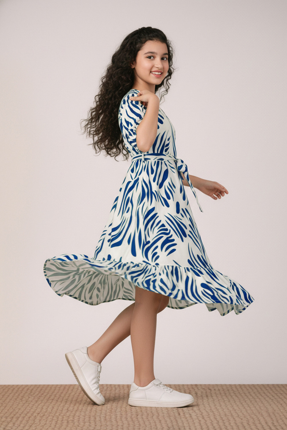 Image of Fashion Dream Girls Calf Length Casual Dress