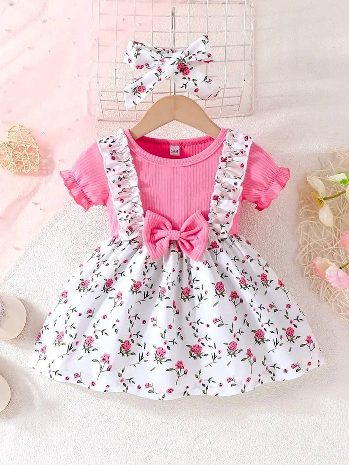 Image of shopivatestore Baby Girls Midi /Knee Length Casual Dress