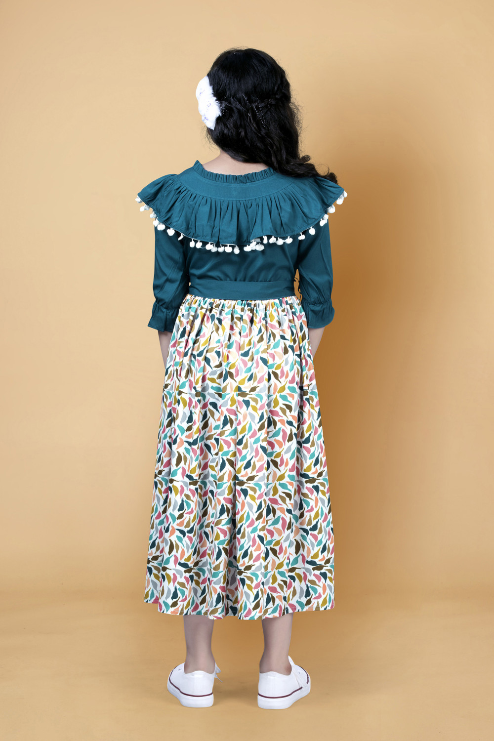 Image of Fashion Dream Girls Calf Length Casual Dress