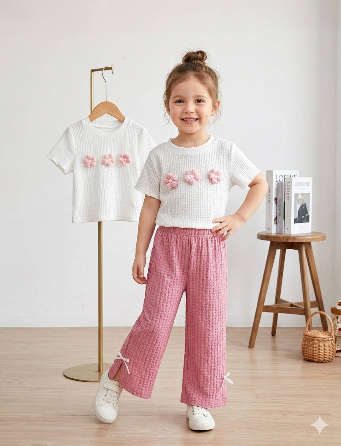 Afrin Dresses Girls Casual T-shirt Pant