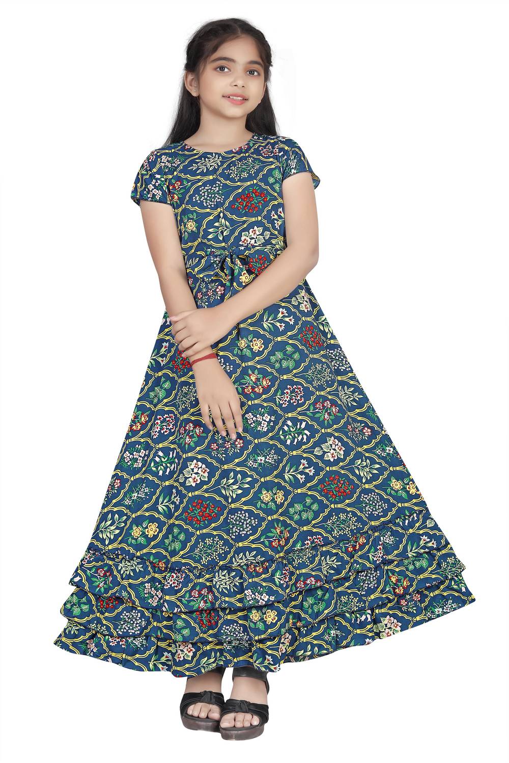 Aarya Designer Girls Maxi/Full Length Party Dress