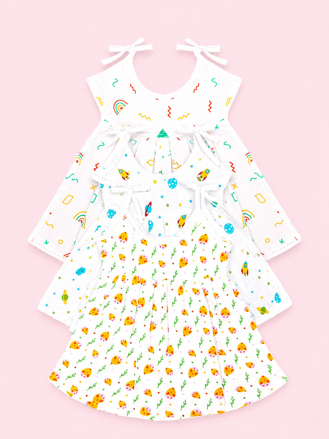 Image of Kidbea Indi Baby Girls Midi /Knee Length Casual Dress