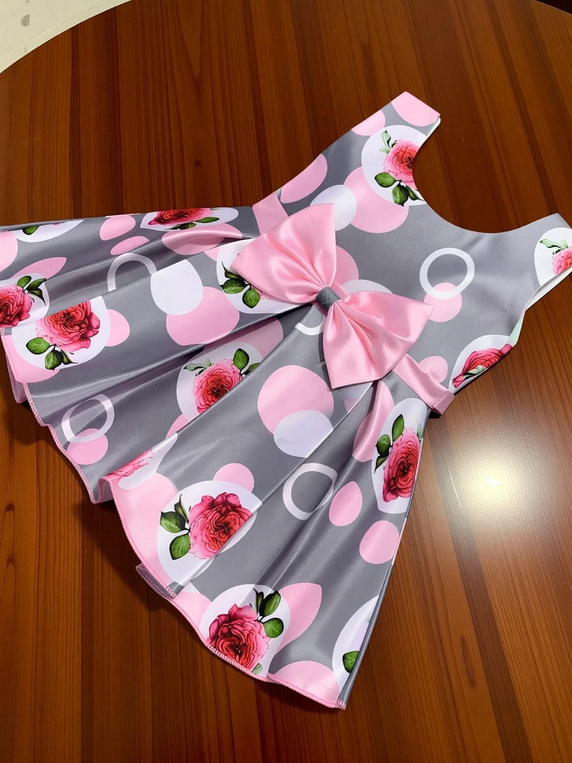Image of OMLI Girls Below Knee Festive /Wedding Dress