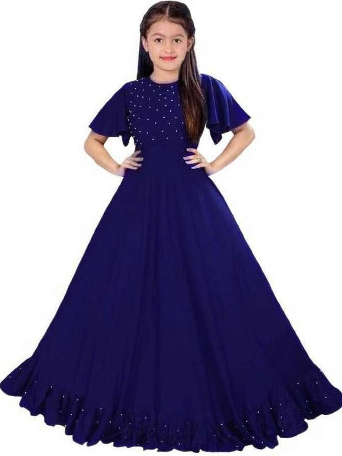 4JSTAR Girls Maxi/Full Length Casual Dress