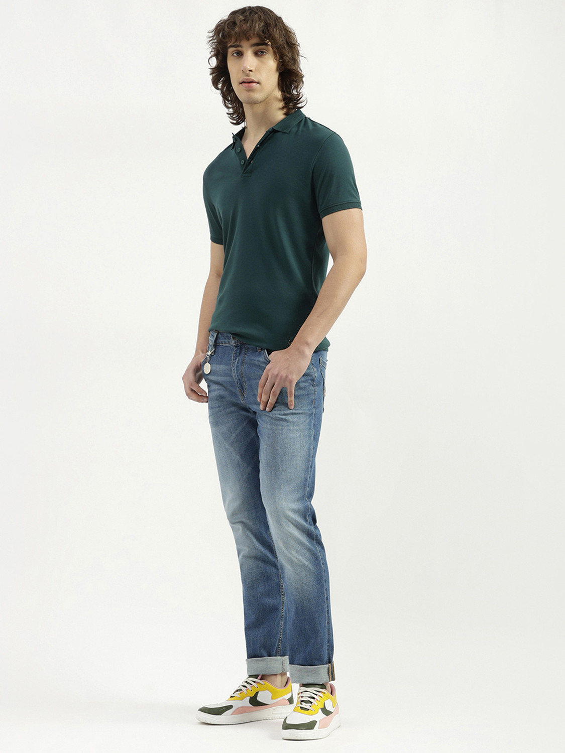 Image of United Colors of Benetton Slim Men Blue Jeans