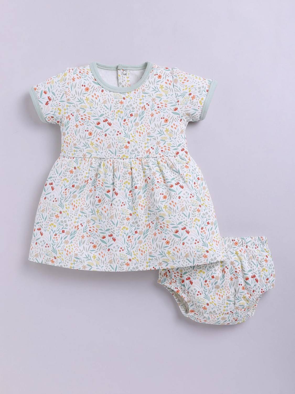 BabyGo Indi Baby Girls Above Knee Casual Dress