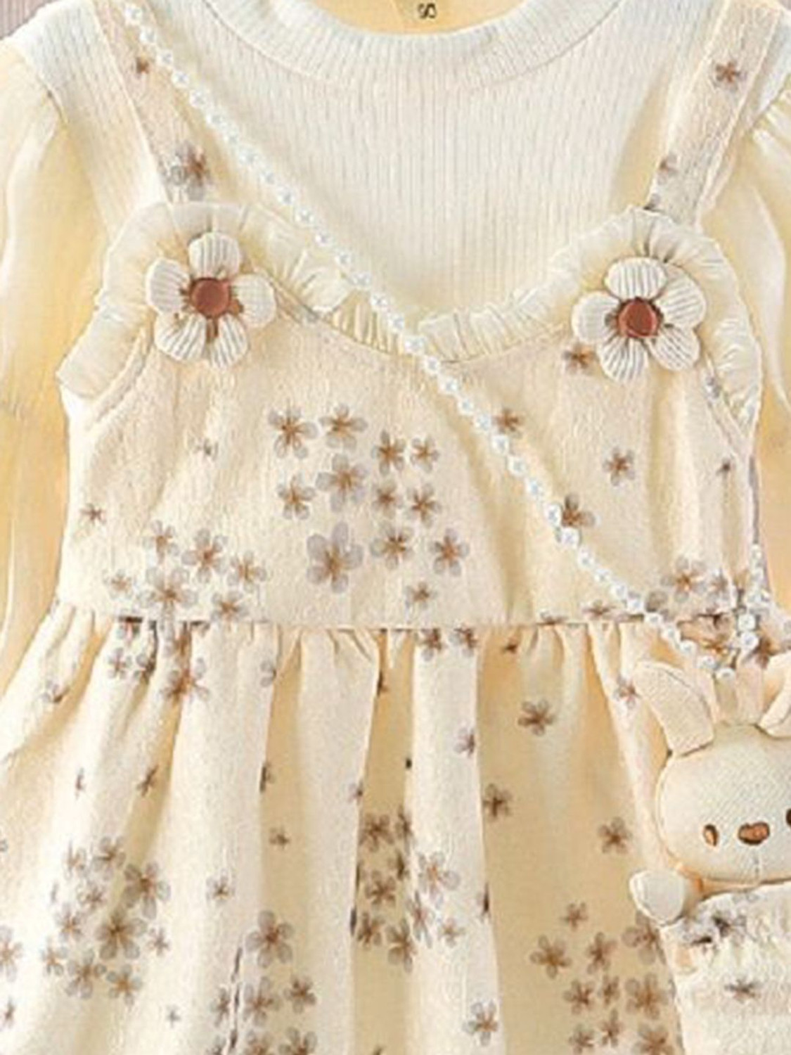 Image of Yk Girls Midi /Knee Length Casual Dress