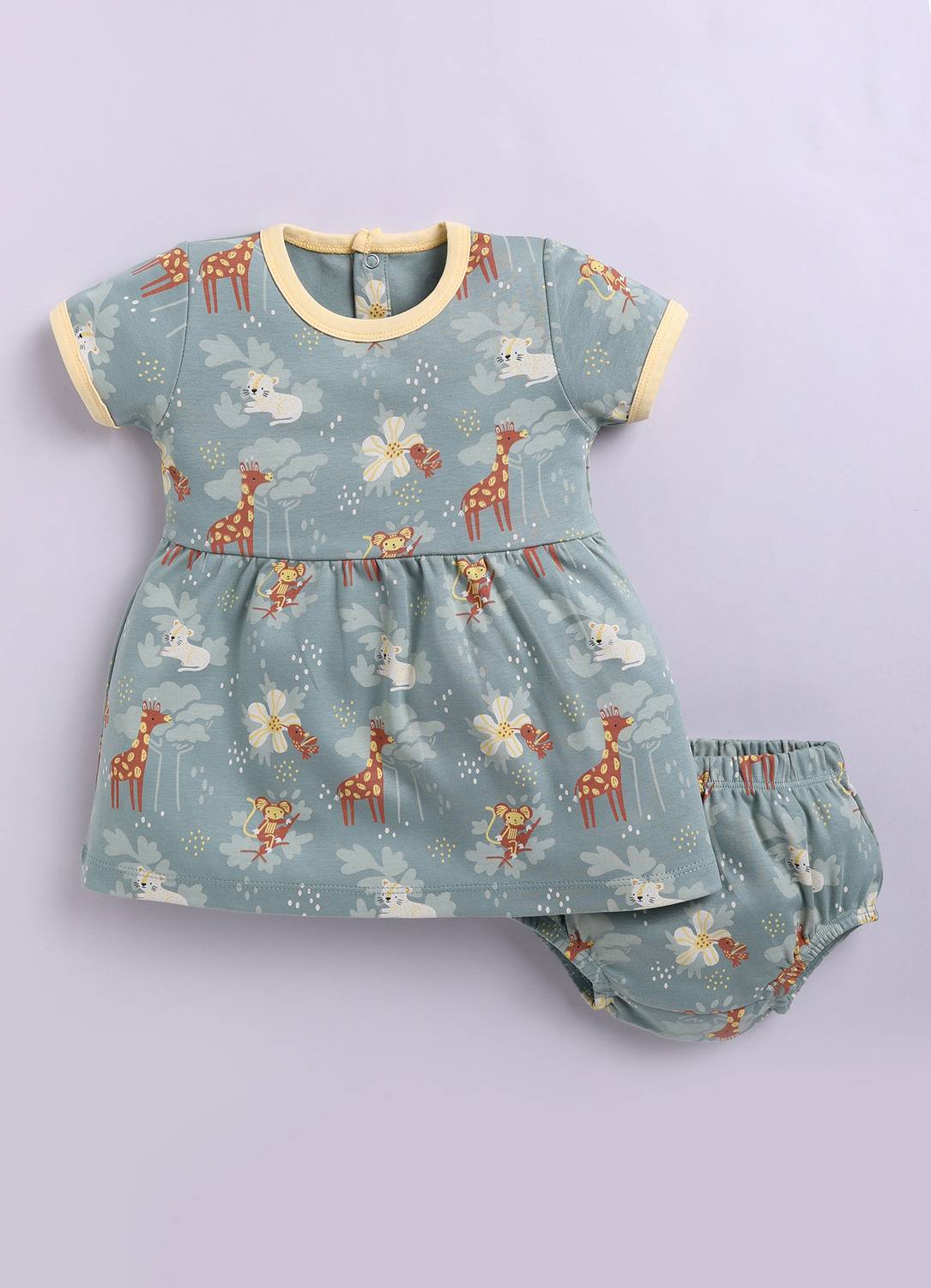 BabyGo Indi Baby Girls Above Knee Casual Dress