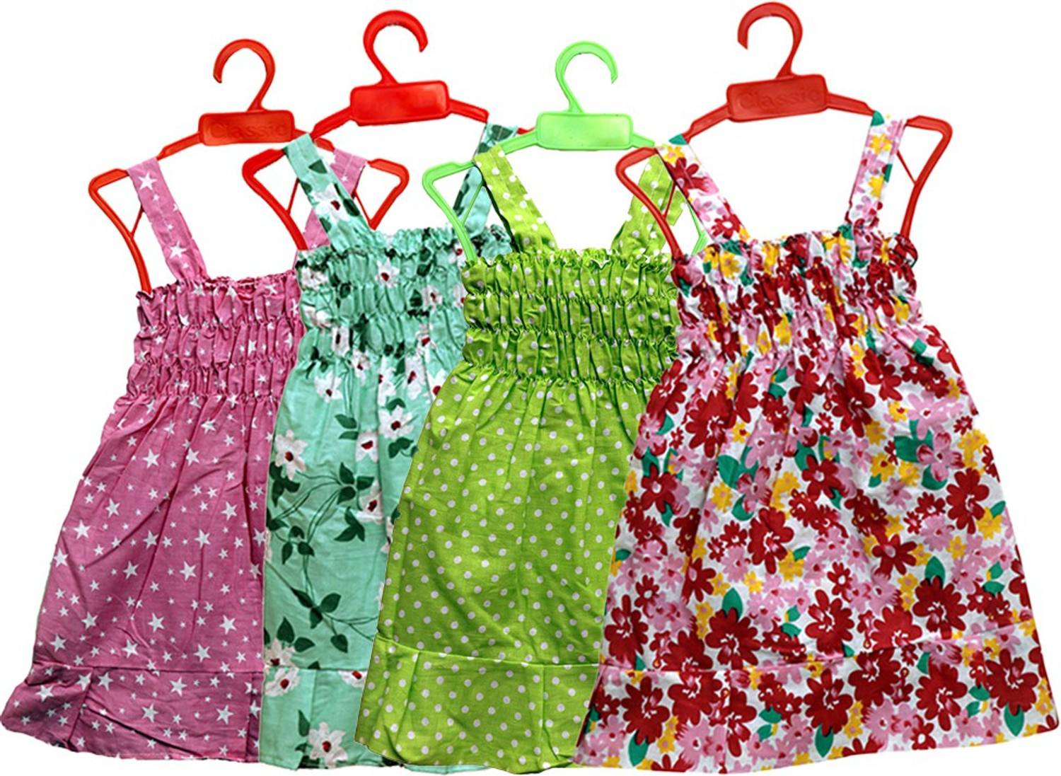 ARIF COLLECTION Baby Girls Calf Length Casual Dress