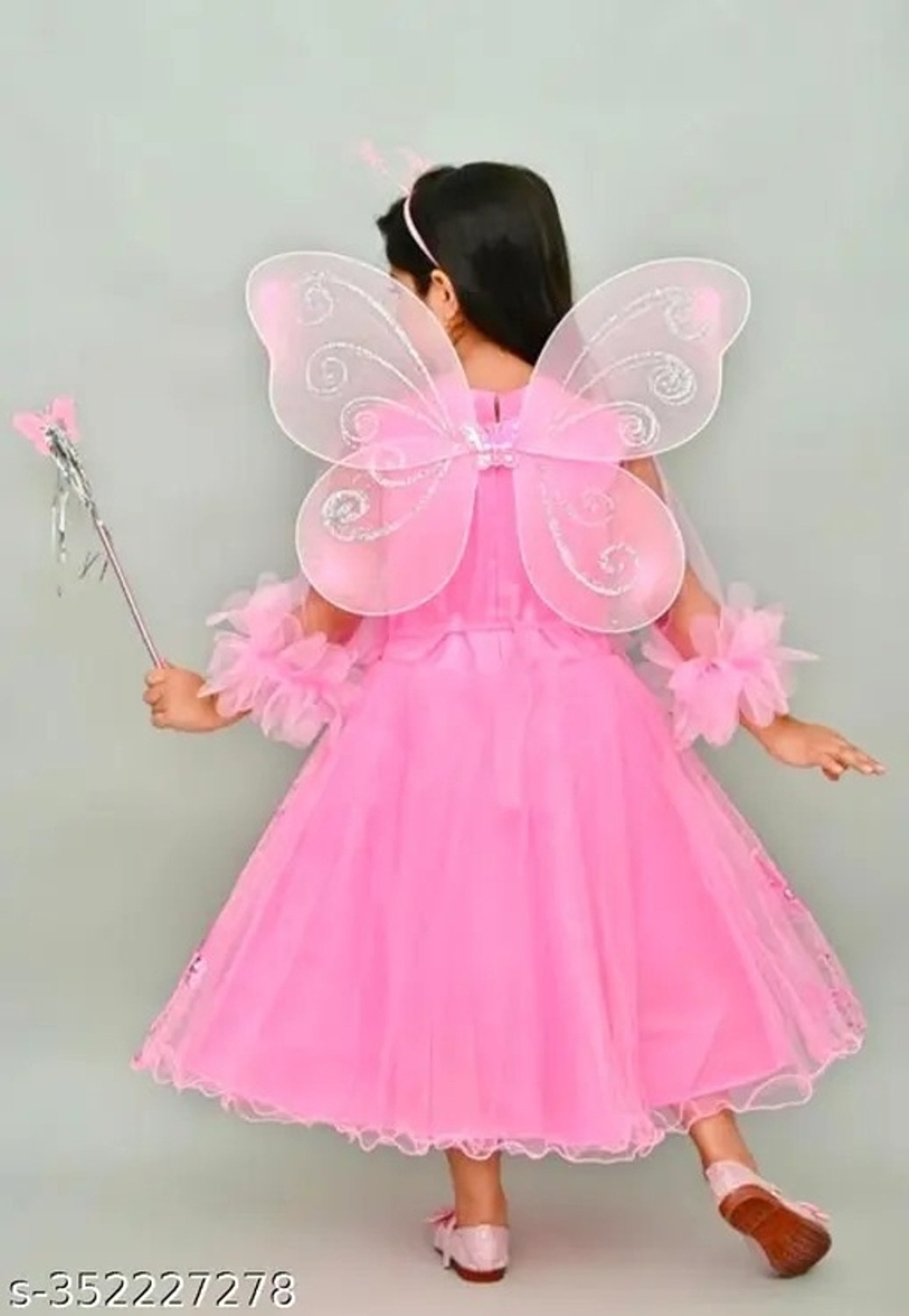 Image of VILLATA FASHION Baby Girls Calf Length Party Dress