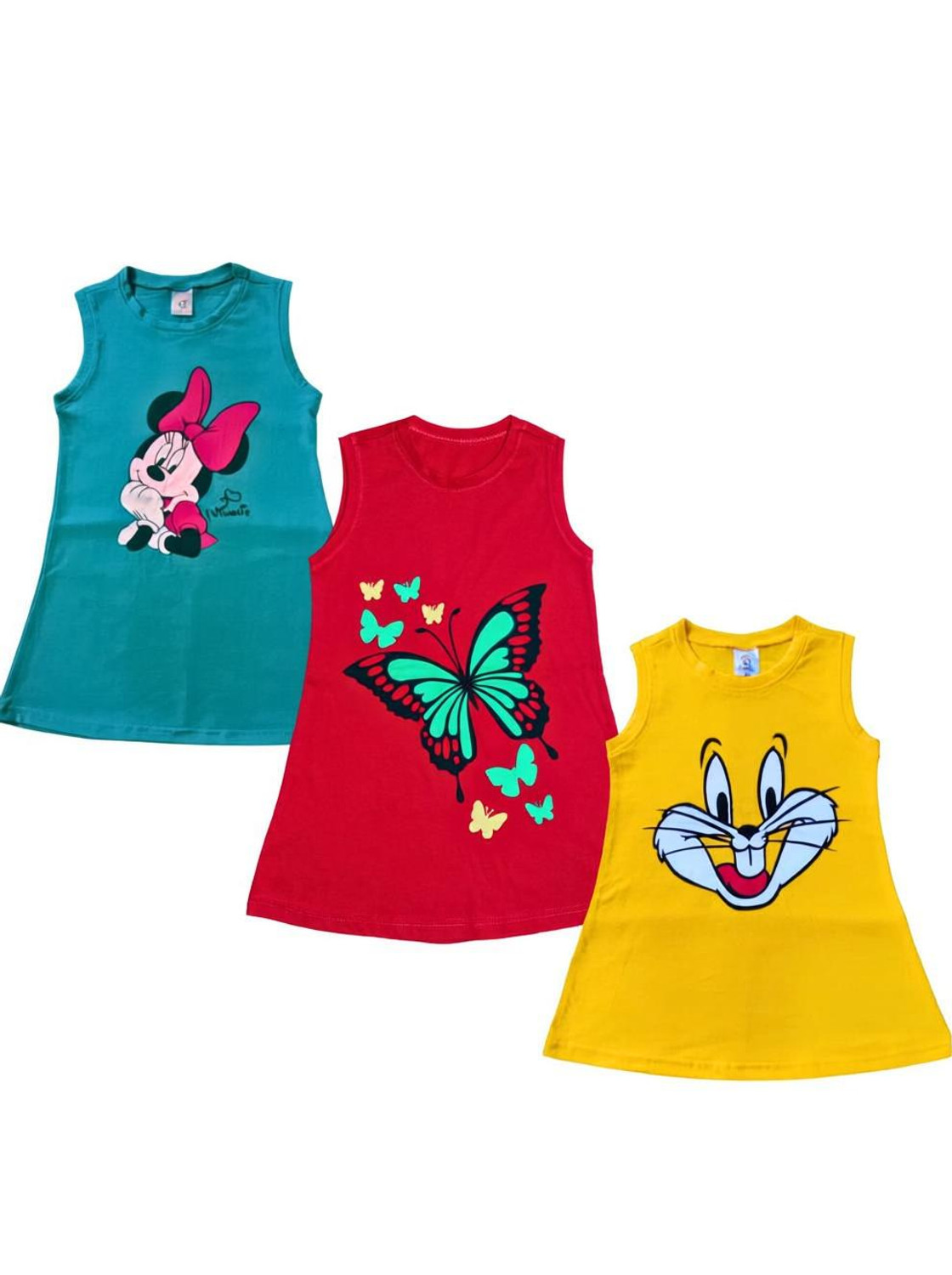 Image of CHIRUK Girls Midi /Knee Length Casual Dress