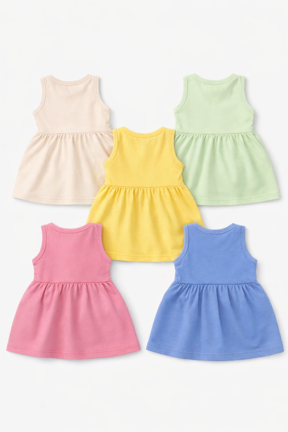 Image of MEGNAM Baby Girls Above Knee Casual Dress