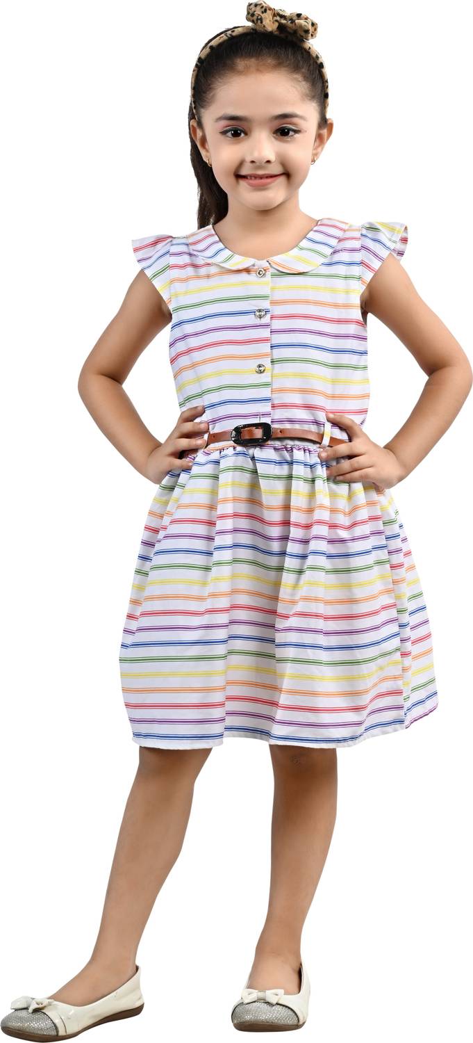 Arshia Fashions Baby Girls Midi/Knee Length Casual Dress