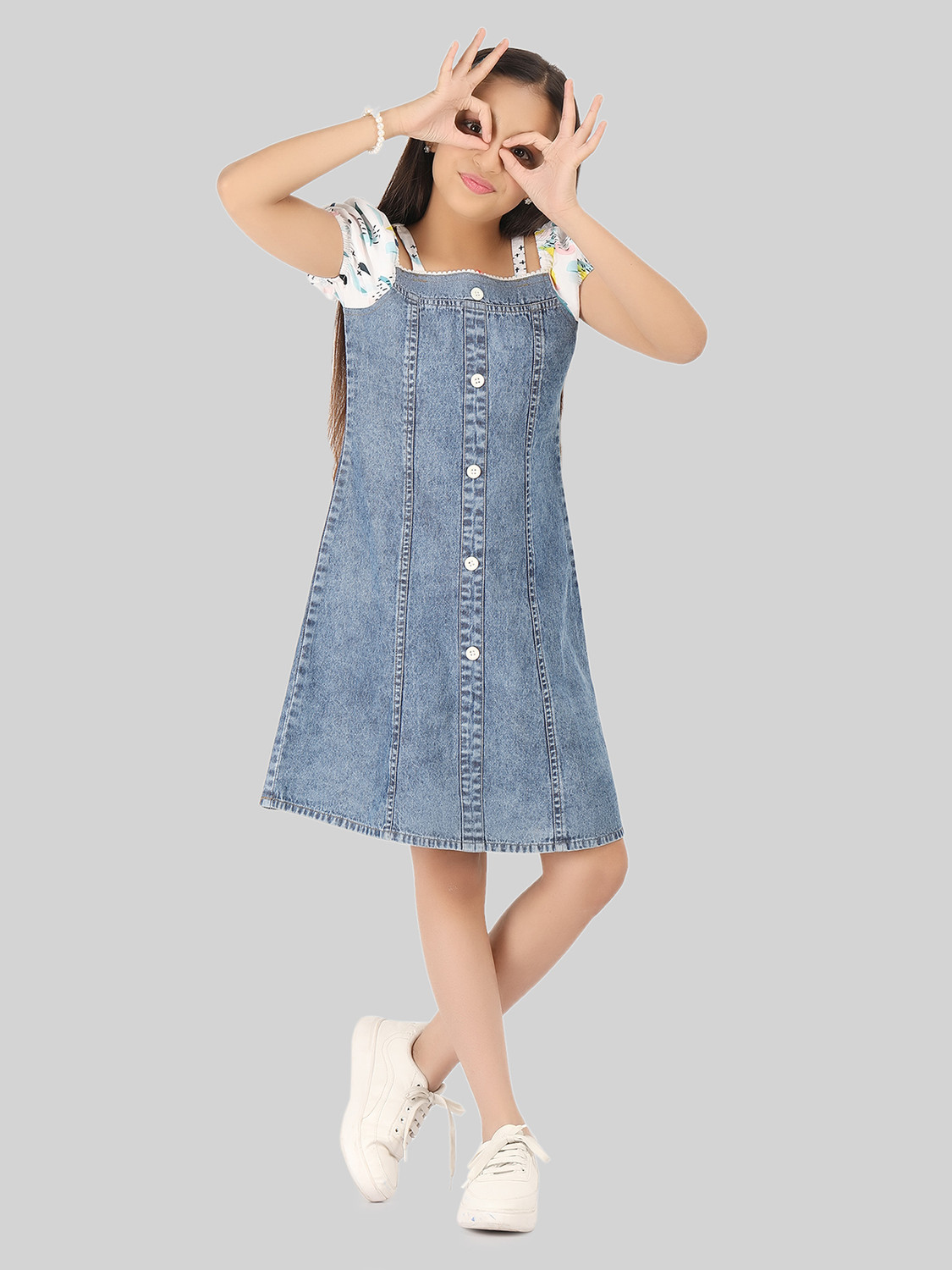 Image of Being Naughty Girls Midi /Knee Length Casual Dress