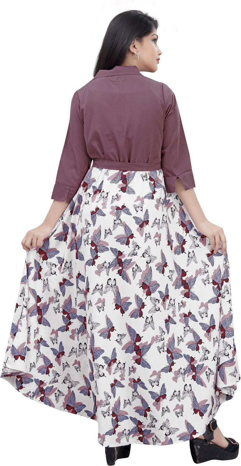 Image of Meraki Fab Girls Maxi /Full Length Casual Dress