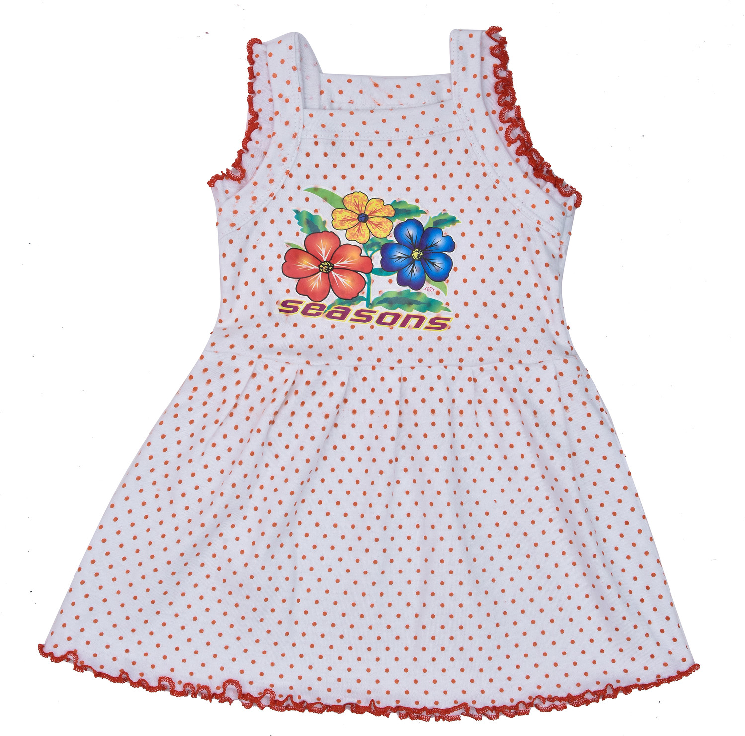Image of Shyamcollections Baby Girls Midi /Knee Length Casual Dress