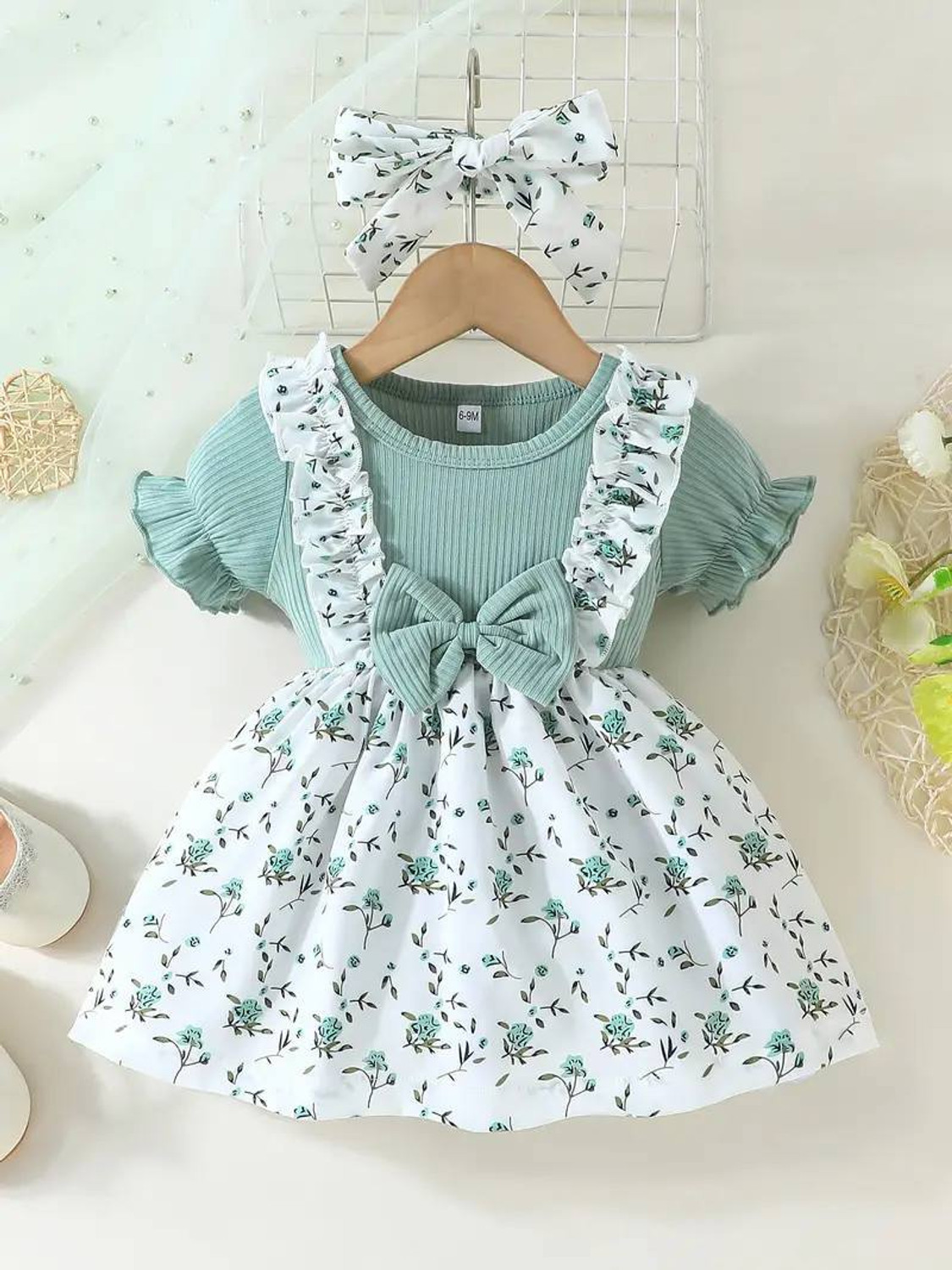 Image of shopivatestore Baby Girls Midi /Knee Length Casual Dress