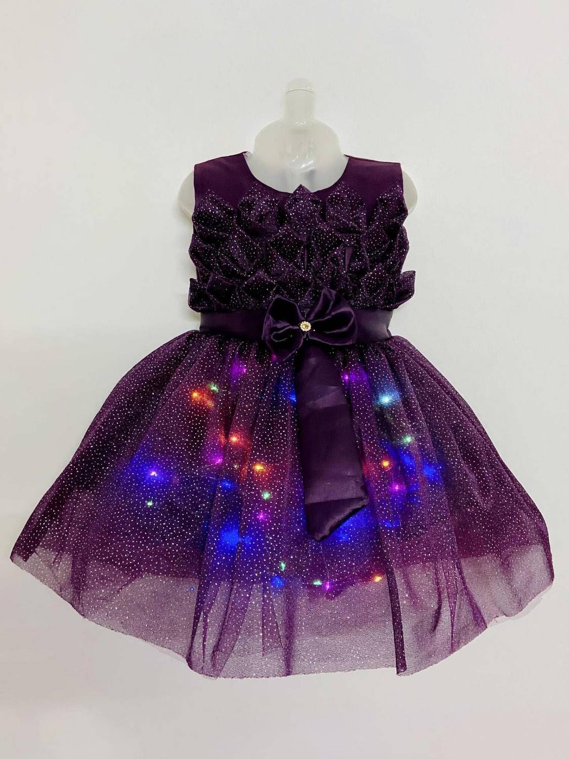 AsSahanaraDresses Baby Girls Midi/Knee Length Festive/Wedding Dress
