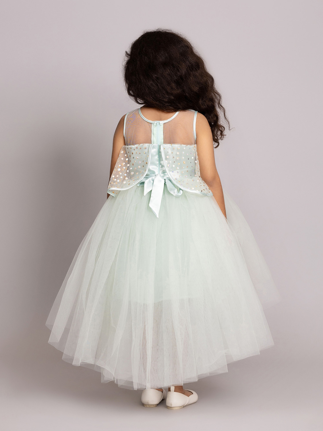 Image of Toy Balloon Kids Girls Midi /Knee Length Party Dress