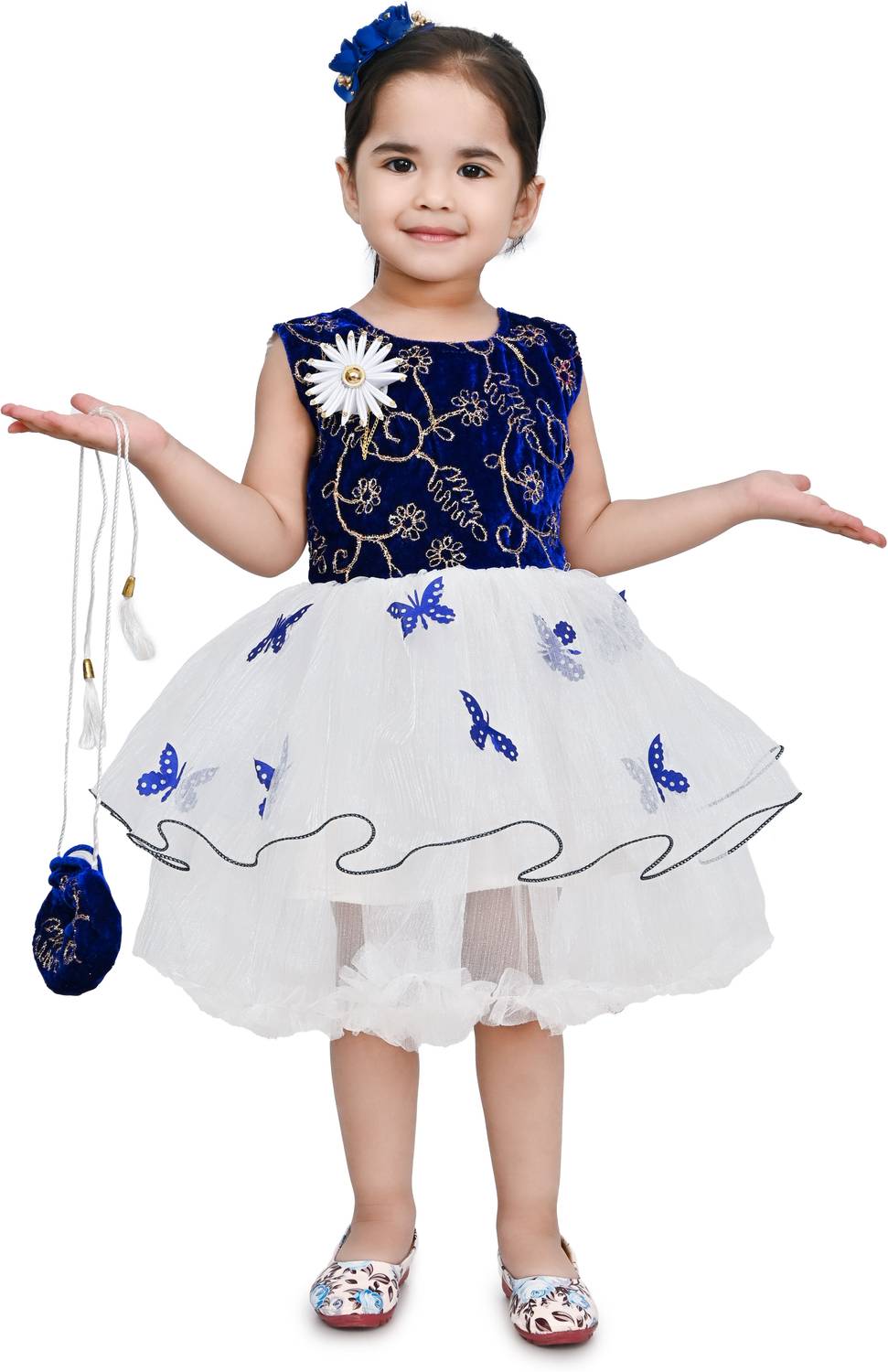AsSahanaraDresses Baby Girls Party(Festive) Dress Top