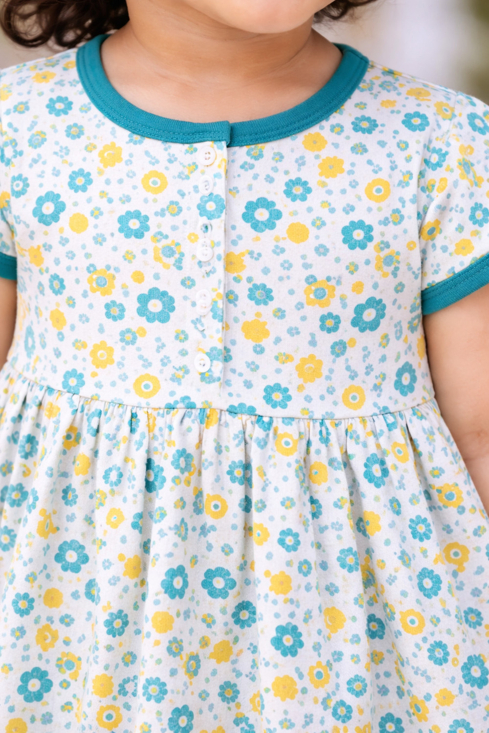 Image of babeezworld Baby Girls Midi /Knee Length Casual Dress