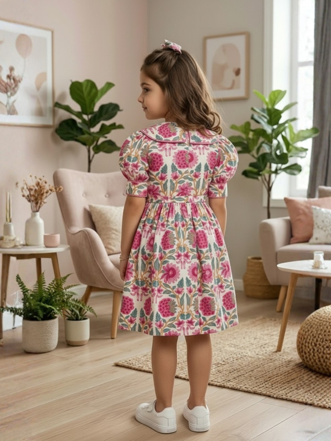 Image of Superminis Indi Girls Midi /Knee Length Casual Dress