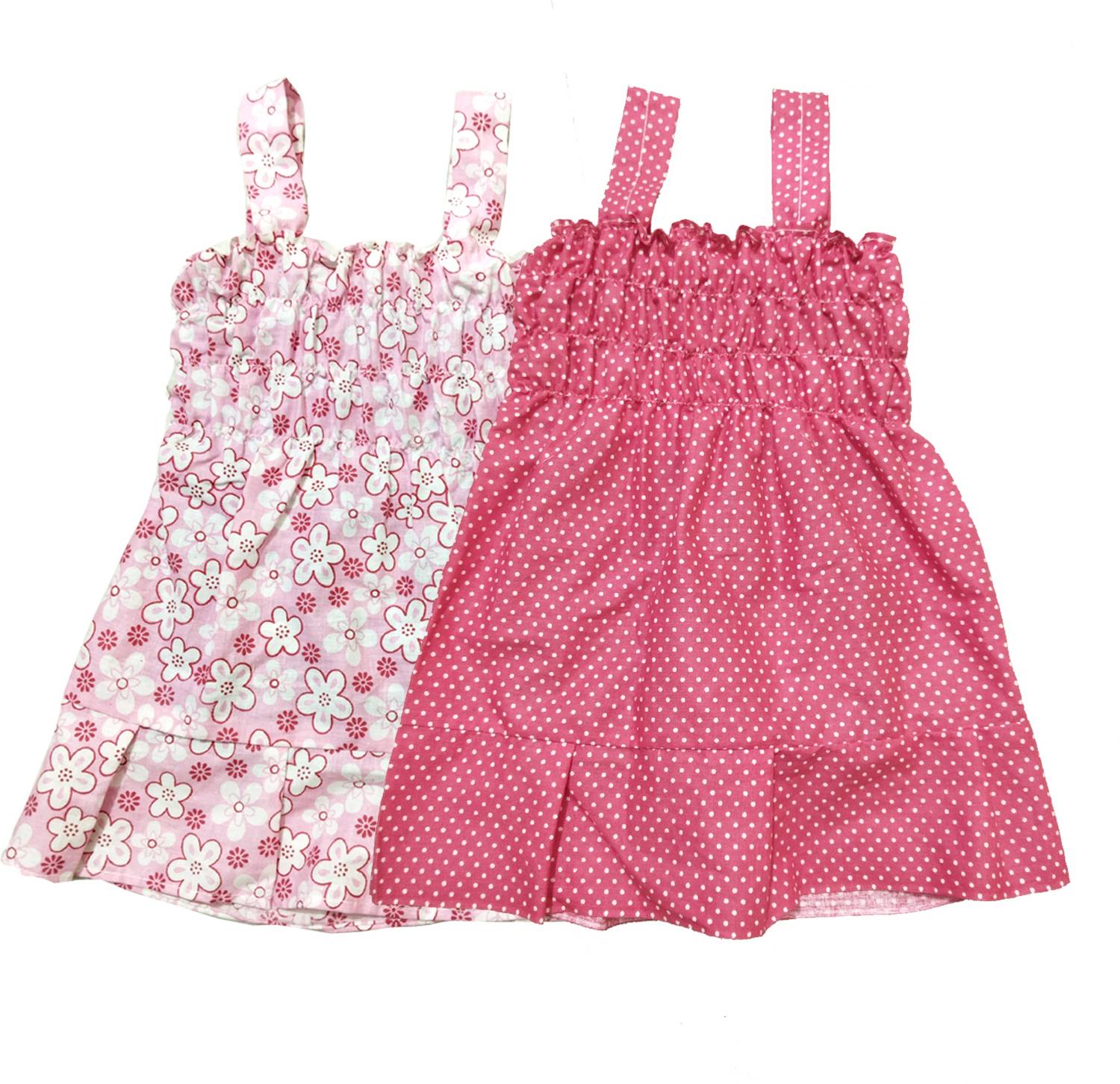AMNOUR Baby Girls Midi/Knee Length Casual Dress