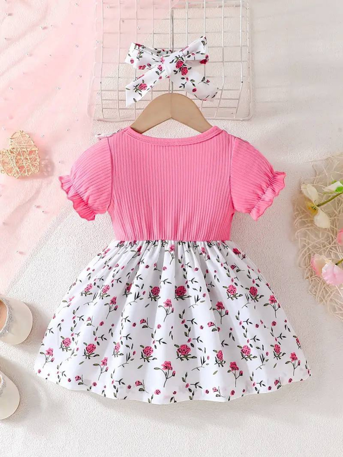 Image of shopivatestore Baby Girls Midi /Knee Length Casual Dress